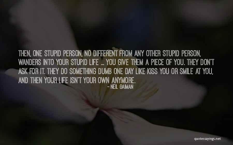 Kiss Day Love Quotes By Neil Gaiman