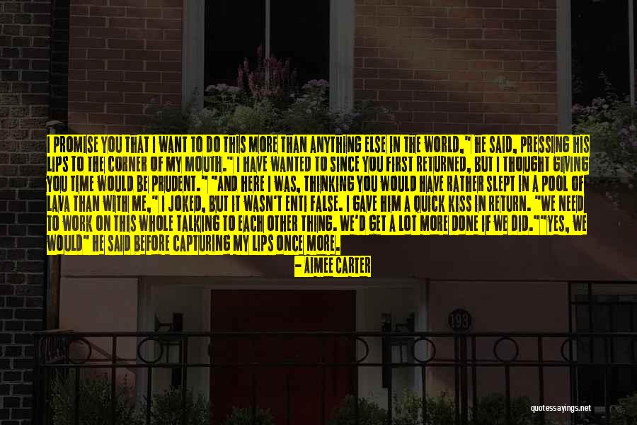 Kiss Me Quick Quotes By Aimee Carter Kiss Me Quick Quotes By Aimee Carter