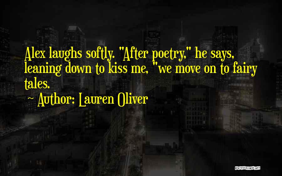 Kiss Softly Quotes By Lauren Oliver