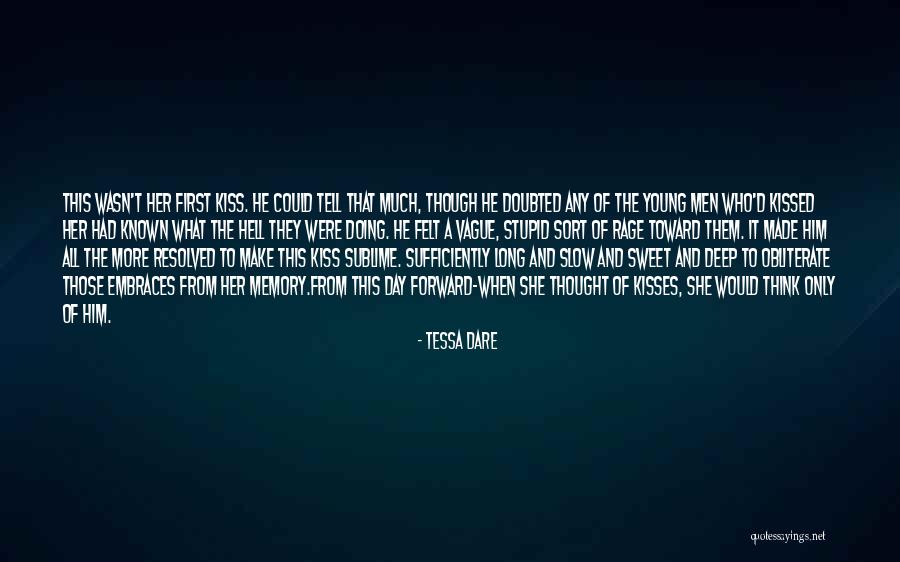 Kissed And Felt Quotes By Tessa Dare Kissed And Felt Quotes By Tessa Dare