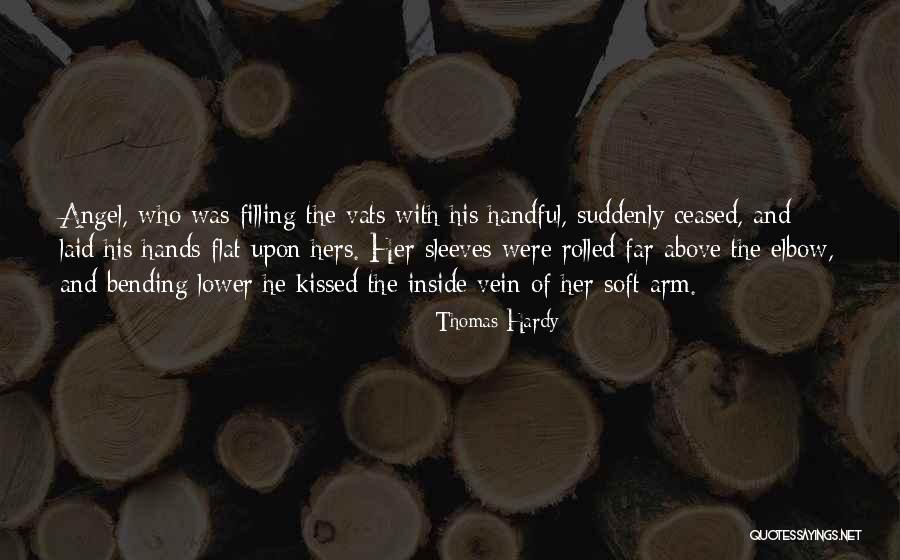 Kissed By Angel Quotes By Thomas Hardy