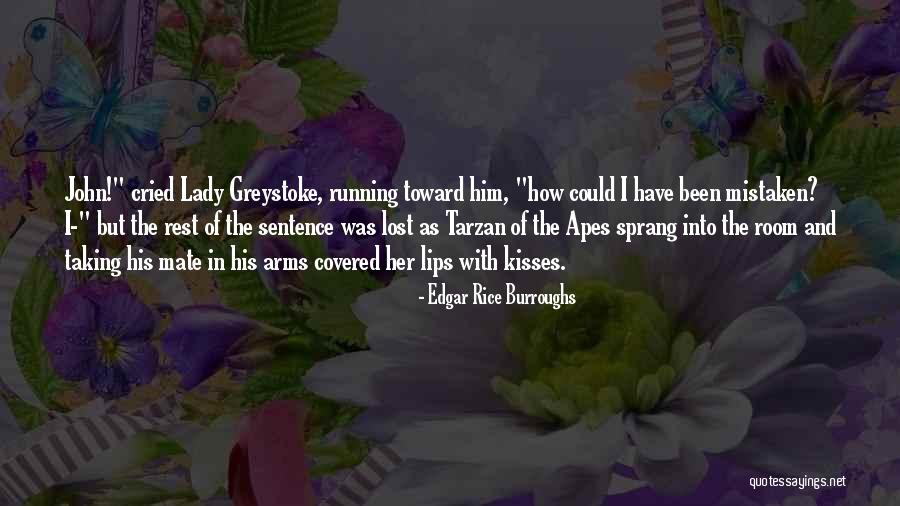 Kisses And Lips Quotes By Edgar Rice Burroughs