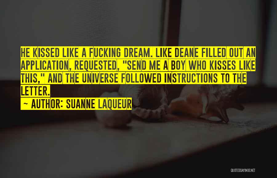Kisses Quotes By Suanne Laqueur