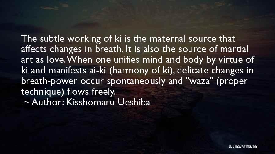 Kisshomaru Ueshiba Quotes 187193