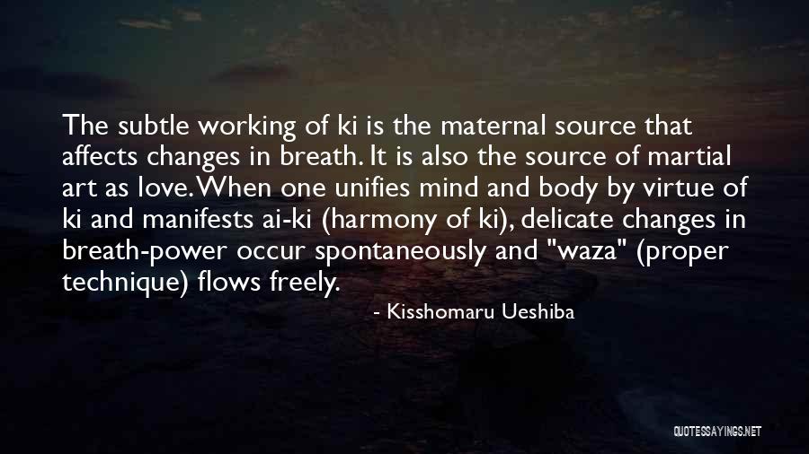 Kisshomaru Ueshiba Quotes 187193