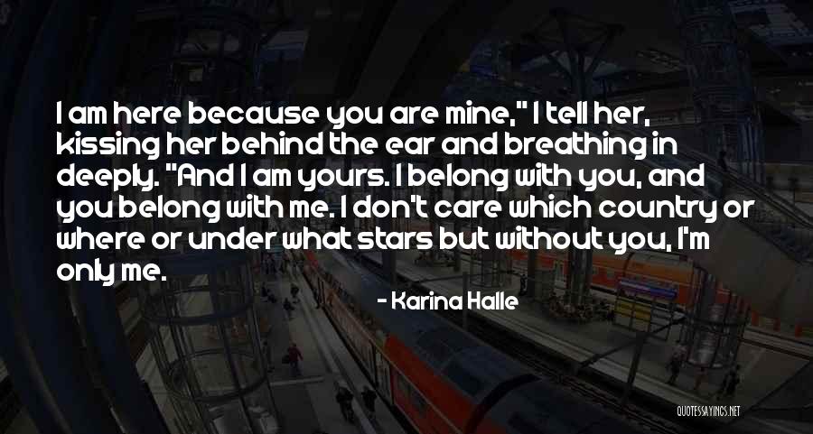 Kissing And Stars Quotes By Karina Halle Kissing And Stars Quotes By Karina Halle