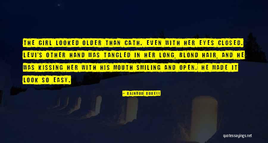 Kissing Hand Quotes By Rainbow Rowell