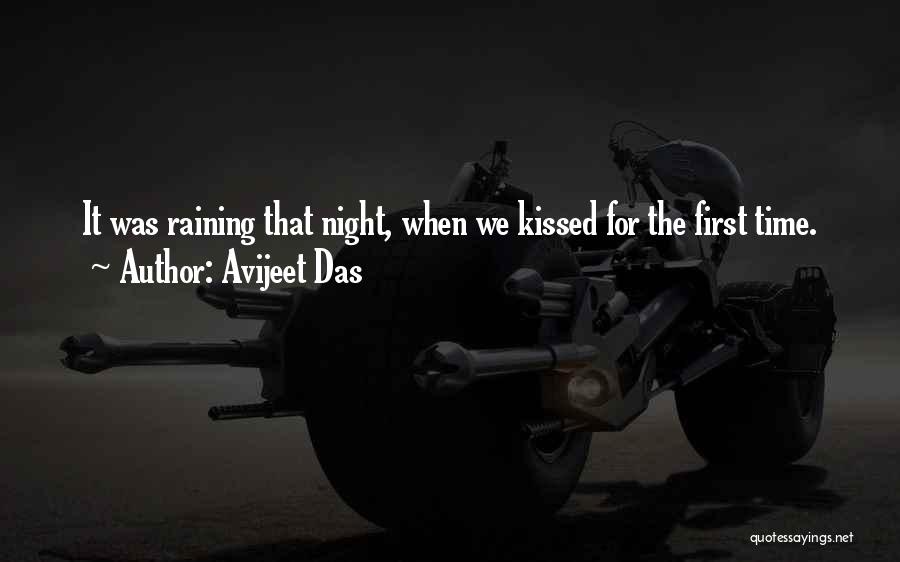 Kissing In The Rain Quotes By Avijeet Das
