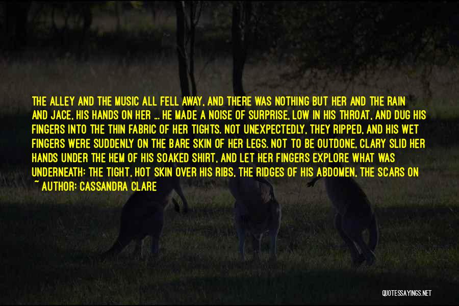 Kissing In The Rain Quotes By Cassandra Clare