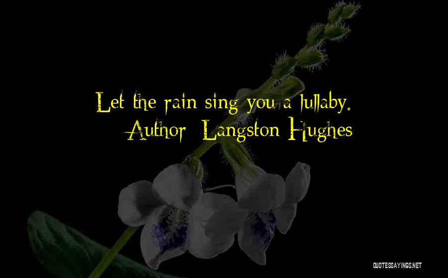 Kissing In The Rain Quotes By Langston Hughes