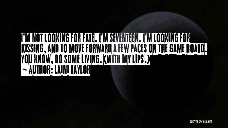 Kissing My Lips Quotes By Laini Taylor