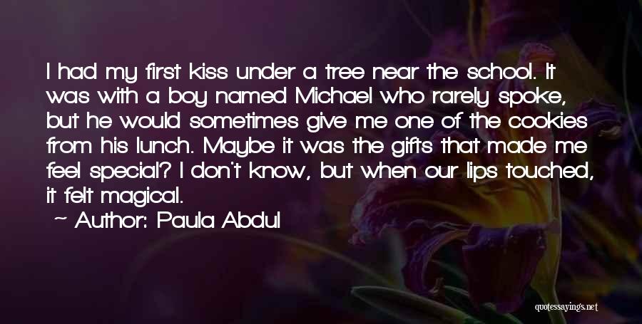 Kissing My Lips Quotes By Paula Abdul