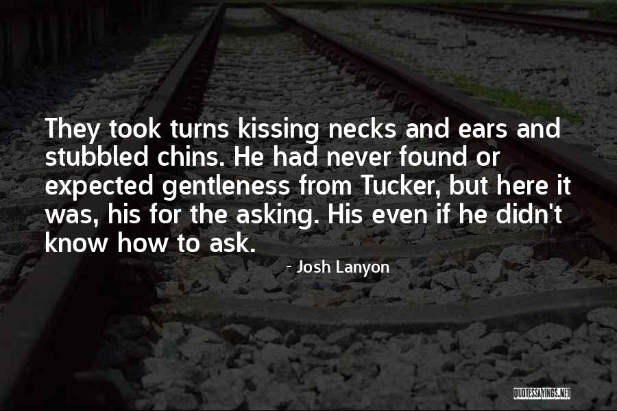 Kissing Necks Quotes By Josh Lanyon