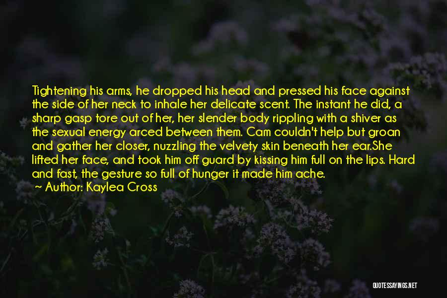 Kissing On The Neck Quotes By Kaylea Cross