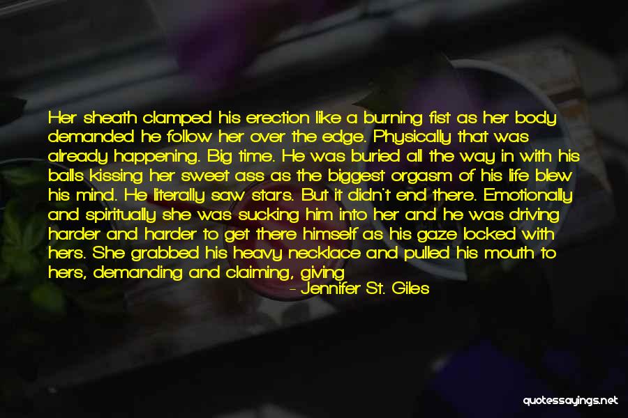 Kissing Stars Quotes By Jennifer St. Giles Kissing Stars Quotes By Jennifer St. Giles
