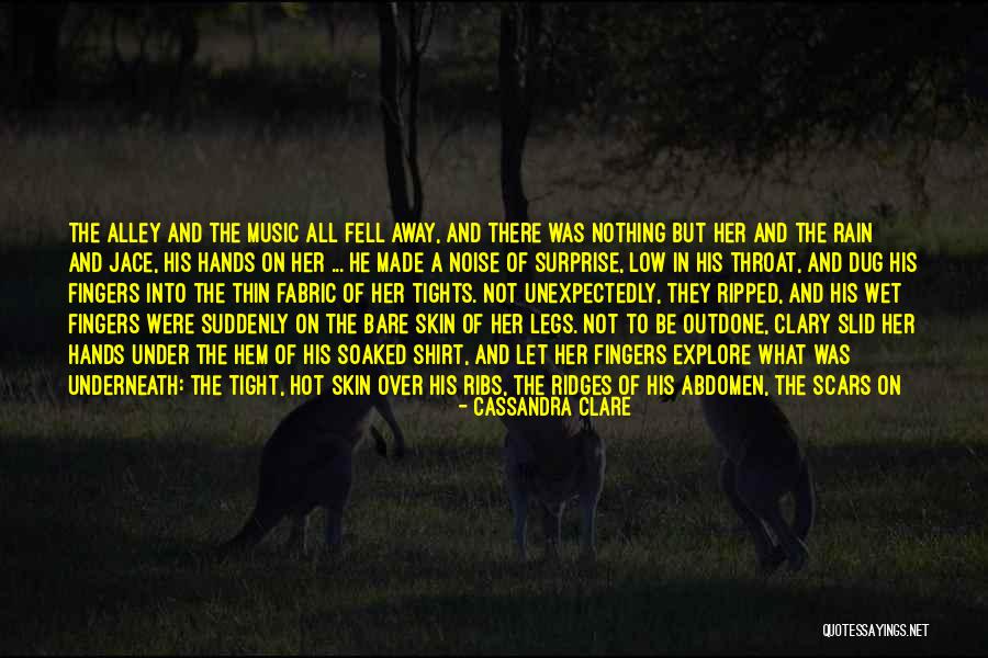 Kissing Under The Rain Quotes By Cassandra Clare