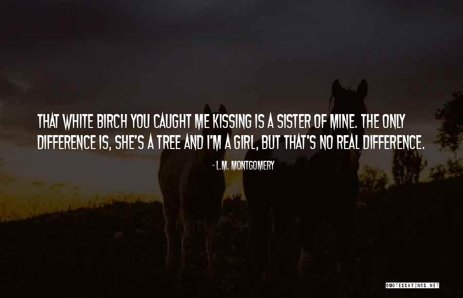 Kissing You Is Quotes By L.M. Montgomery