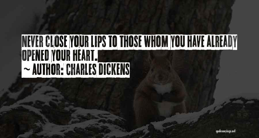 Kissing You Quotes By Charles Dickens