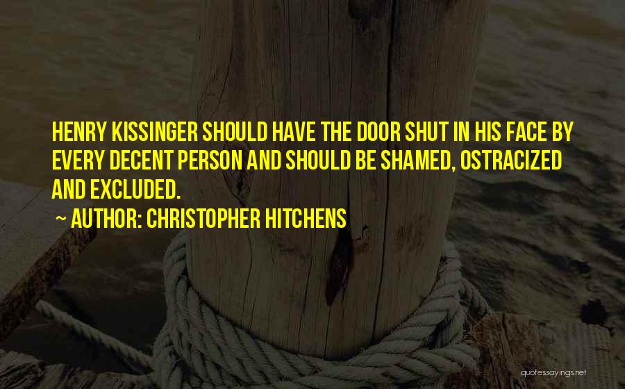 Kissinger Quotes By Christopher Hitchens