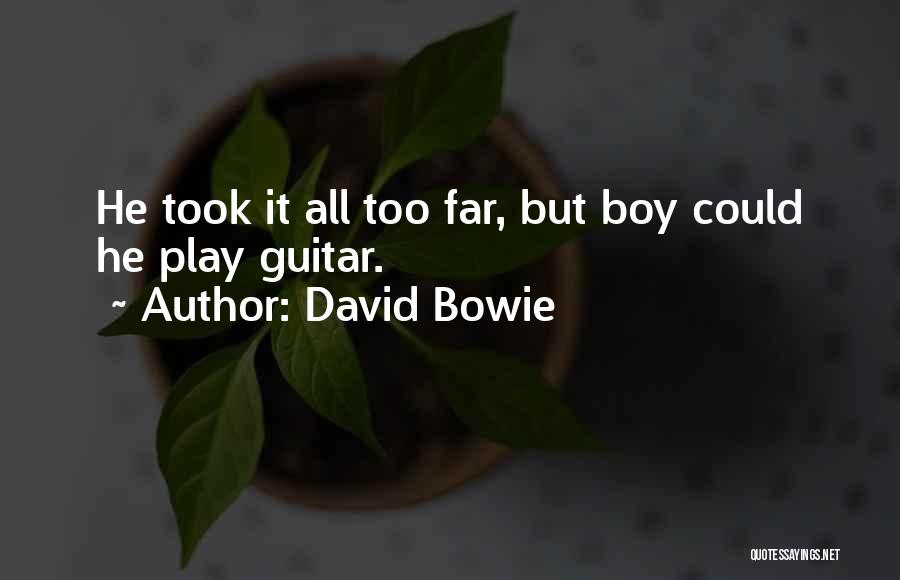 Kiswahili Worship Quotes By David Bowie