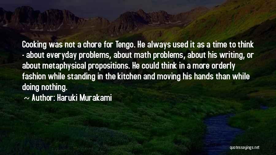 Kitchen And Cooking Quotes By Haruki Murakami