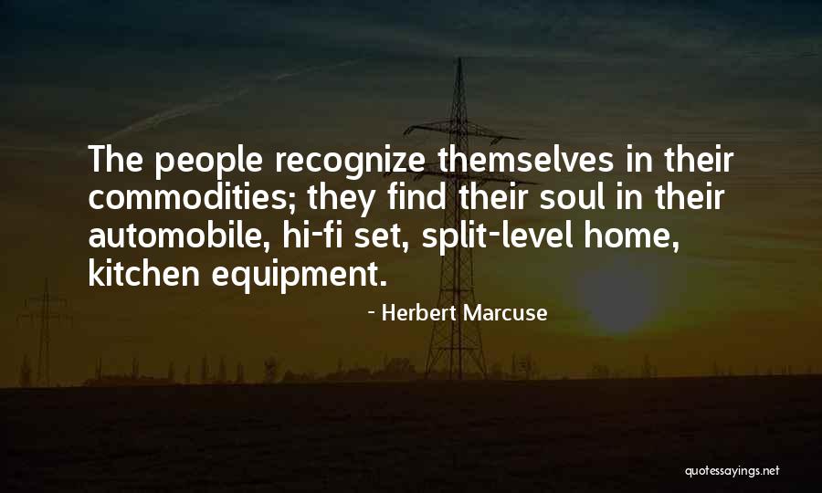 Kitchen Equipment Quotes By Herbert Marcuse