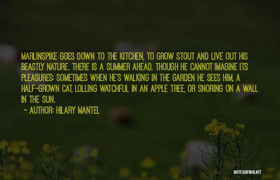 Kitchen Garden Quotes By Hilary Mantel