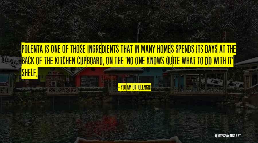 Kitchen Shelf Quotes By Yotam Ottolenghi Kitchen Shelf Quotes By Yotam Ottolenghi