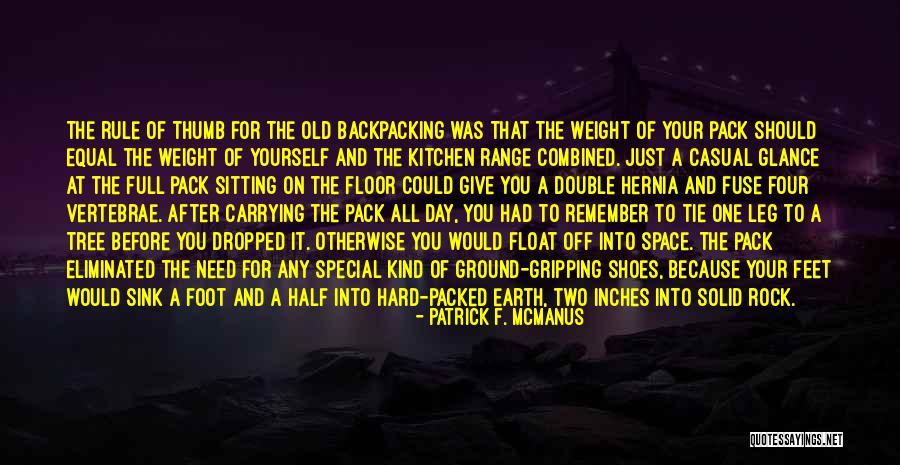 Kitchen Sink Quotes By Patrick F. McManus