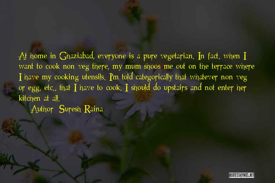 Kitchen Utensils Quotes By Suresh Raina