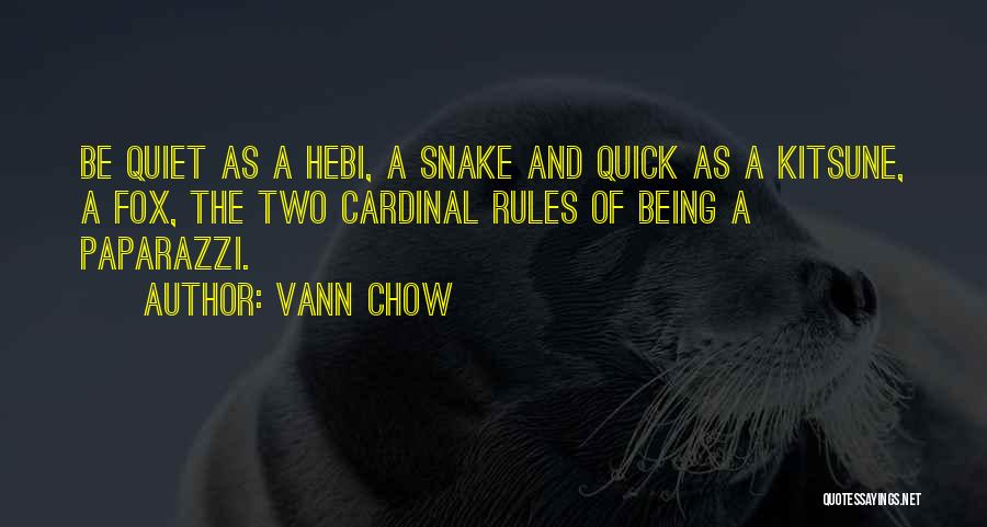 Kitsune Quotes By Vann Chow