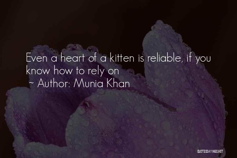 Kittens And Cats Quotes By Munia Khan