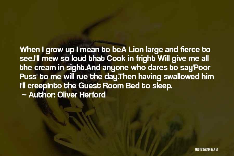 Kittens And Cats Quotes By Oliver Herford
