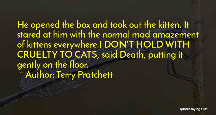 Kittens And Cats Quotes By Terry Pratchett