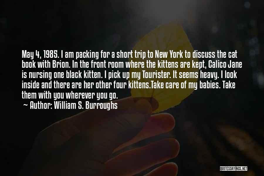 Kittens And Cats Quotes By William S. Burroughs