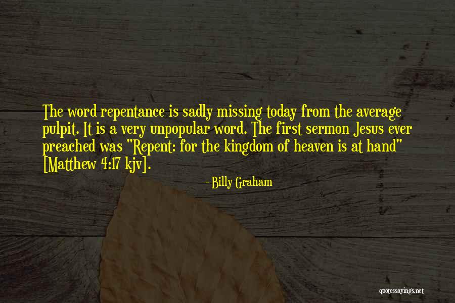 Kjv Quotes By Billy Graham