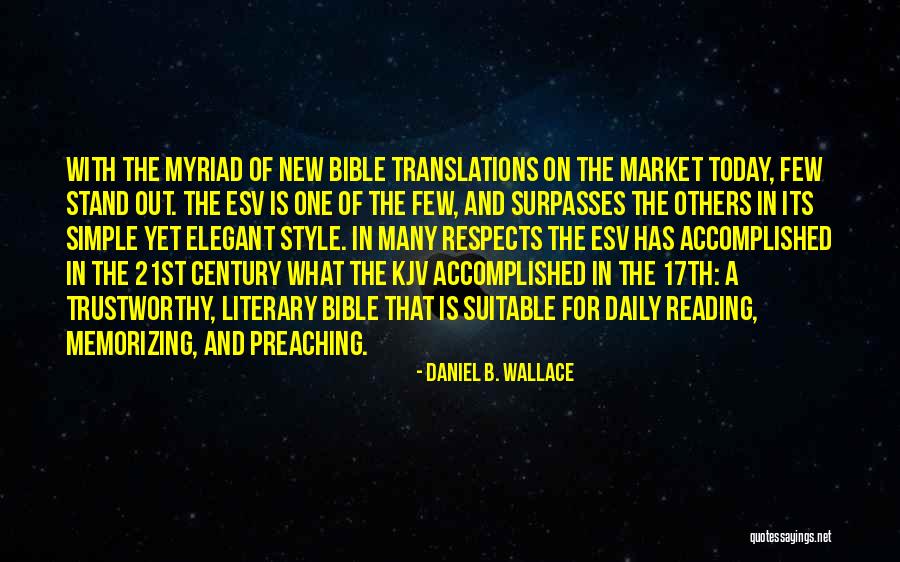 Kjv Quotes By Daniel B. Wallace