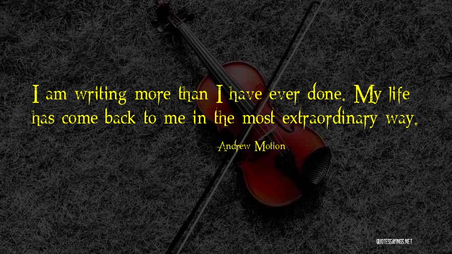 Klain Quotes By Andrew Motion Klain Quotes By Andrew Motion