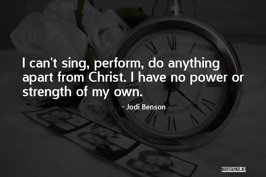 Klarisse Torriente Quotes By Jodi Benson Klarisse Torriente Quotes By Jodi Benson