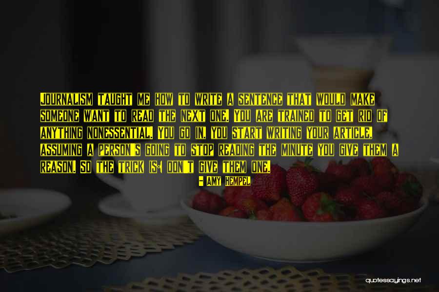 Klasianas Quotes By Amy Hempel Klasianas Quotes By Amy Hempel