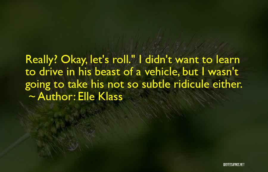 Klass Quotes By Elle Klass