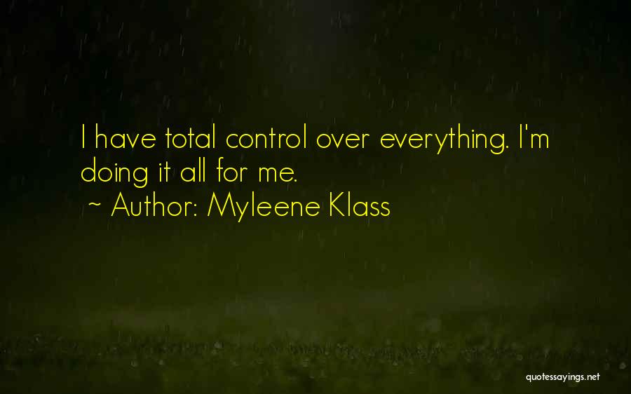 Klass Quotes By Myleene Klass