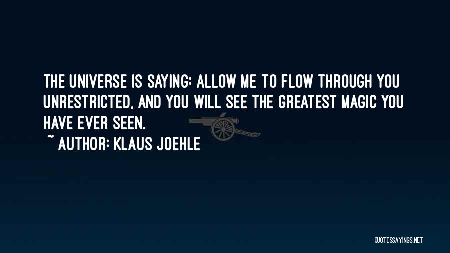 Klaus Joehle Quotes 1198513