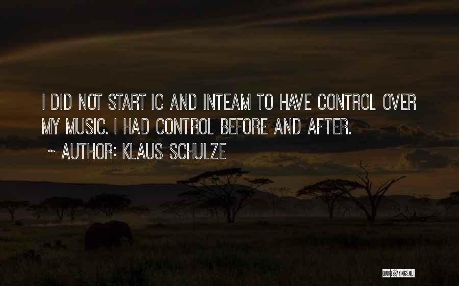 Klaus Schulze Quotes 2113007