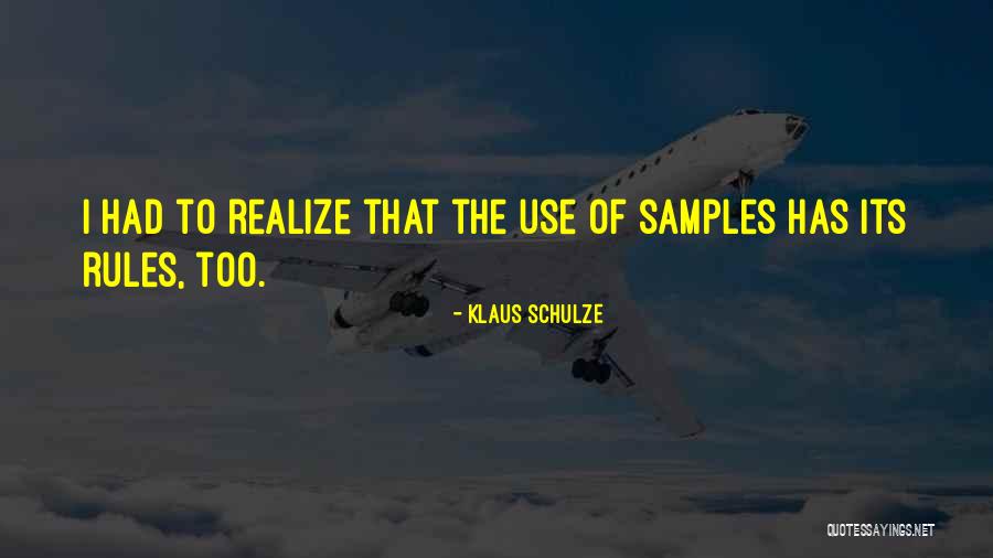 Klaus Schulze Quotes 395170