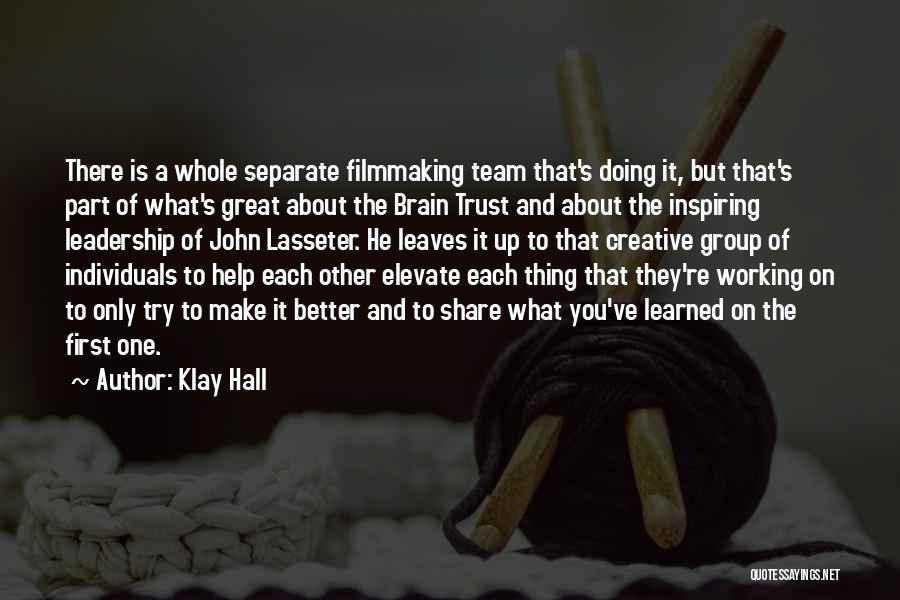 Klay Hall Quotes 1803201