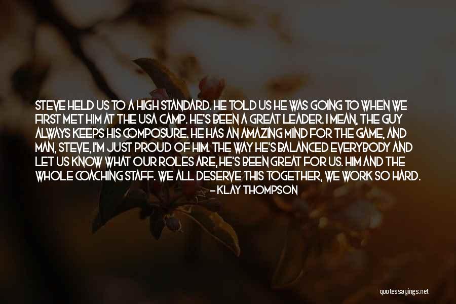 Klay Thompson Best Quotes By Klay Thompson Klay Thompson Best Quotes By Klay Thompson