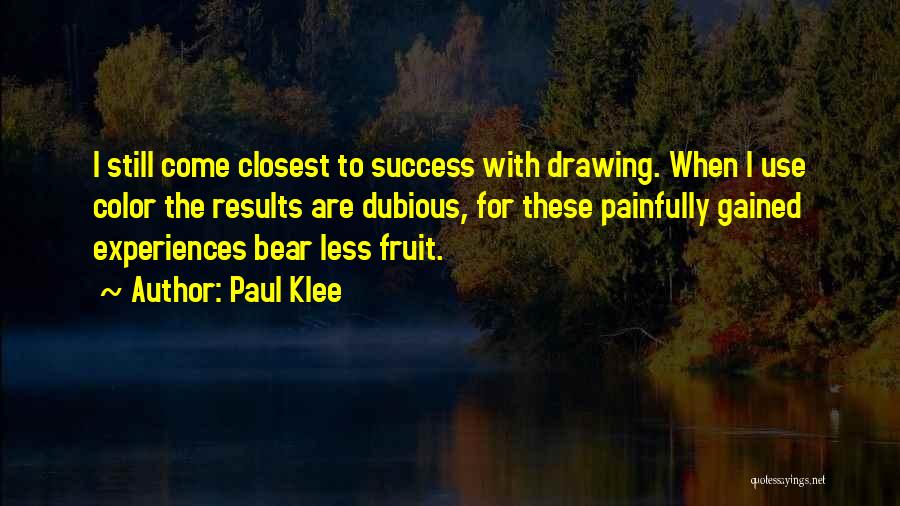 Klee Quotes By Paul Klee