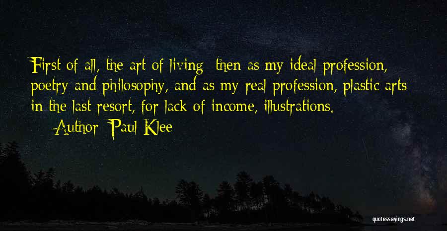 Klee Quotes By Paul Klee