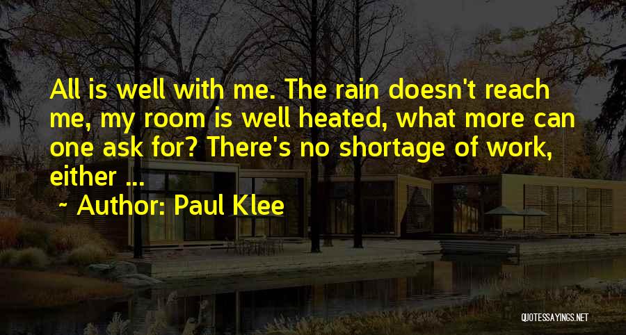 Klee Quotes By Paul Klee